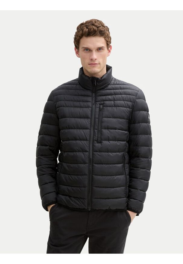 Tom Tailor Kurtka przejściowa 1044086 Czarny Regular Fit. Kolor: czarny. Materiał: syntetyk