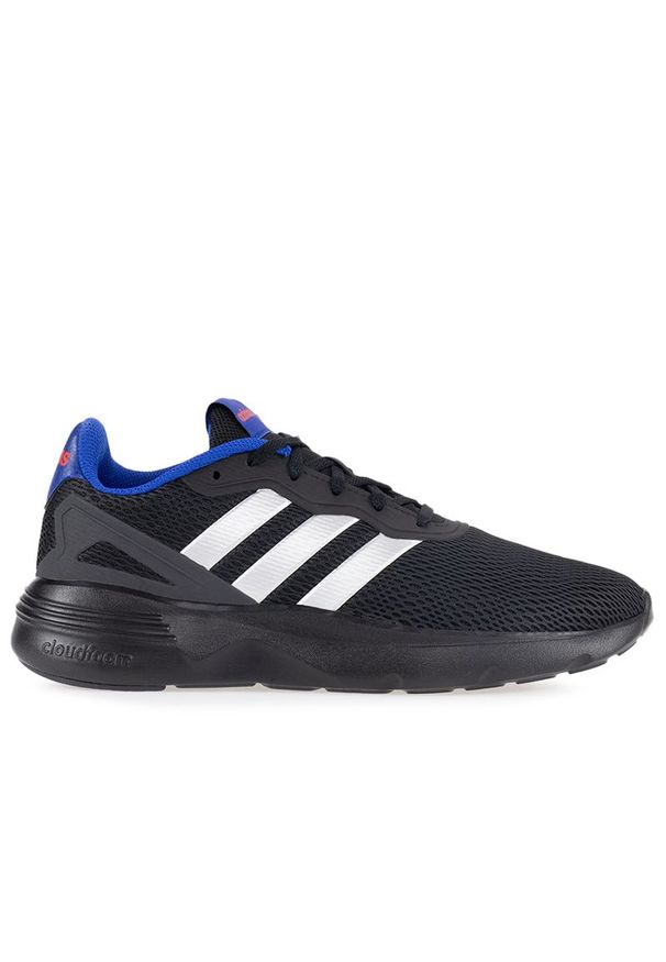 Adidas - Buty adidas Nebzed GX4695 - czarne. Okazja: na co dzień. Kolor: czarny. Materiał: materiał. Szerokość cholewki: normalna. Model: Adidas Cloudfoam