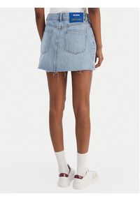Hugo - HUGO Spódnica jeansowa Gadele 50557549 Niebieski Regular Fit. Kolor: niebieski. Materiał: bawełna #2
