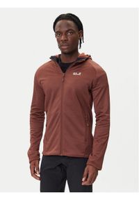 Jack Wolfskin Polar Peak District A65272 Brązowy Regular Fit. Kolor: brązowy. Materiał: syntetyk #1