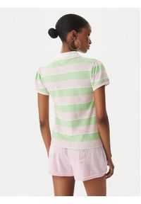 Juicy Couture Polo Juicy Puff JCGCT126015 Zielony Slim Fit. Typ kołnierza: polo. Kolor: zielony. Materiał: bawełna #6