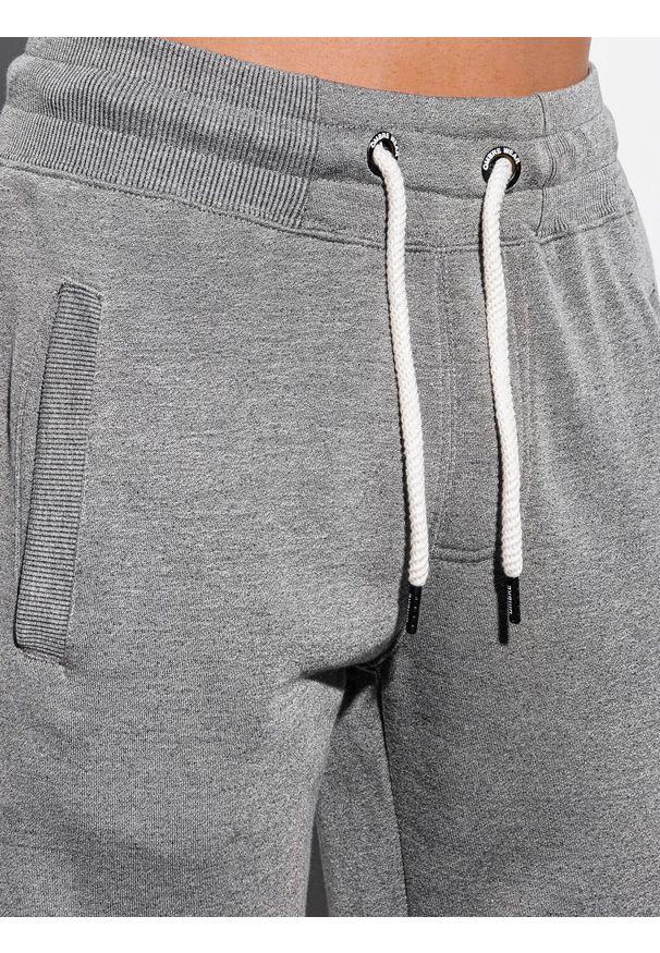 Szare szorty Ombre Clothing melanż, krótkie
