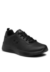 skechers - Skechers Sneakersy Dynamight 2.0 88888368 BBK Czarny. Kolor: czarny. Materiał: skóra