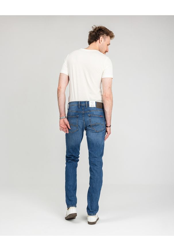 Męskie Spodnie Jeansowe Mustang Style Oregon Tapered Denim Blue 1018014 5000 782