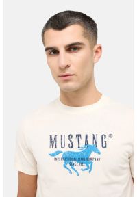 Męski T-Shirt Mustang Style Austin Whisper White 1016484 2013 #5