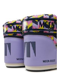 Moon Boot Śniegowce Mb Icon Low Optical 80D1409550 Fioletowy. Kolor: fioletowy. Materiał: materiał #7