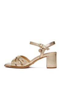 MEXX Sandały EO-WS1161-01 Złoty. Kolor: złoty. Materiał: skóra #8