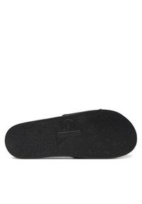 Calvin Klein Jeans Klapki Slide Monologo Cv YM0YM01367 Czarny. Kolor: czarny. Materiał: materiał #6