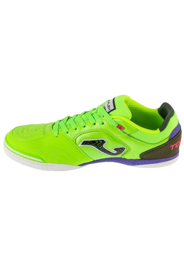 Joma - Buty halowe do piłki nożnej męskie, Top Flex 25 TOPW IN. Kolor: zielony. Sport: piłka nożna