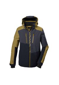 Kurtka narciarska Killtec KSW 70. Kolor: wielokolorowy, niebieski, zielony, brązowy. Sezon: zima. Sport: narciarstwo #1