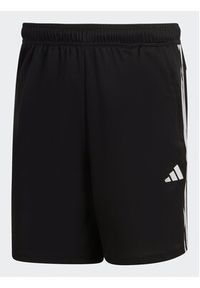 Adidas - adidas Szorty sportowe Train Essentials Piqué 3-Stripes Training Shorts IB8111 Czarny Regular Fit. Kolor: czarny. Materiał: syntetyk. Styl: sportowy #2