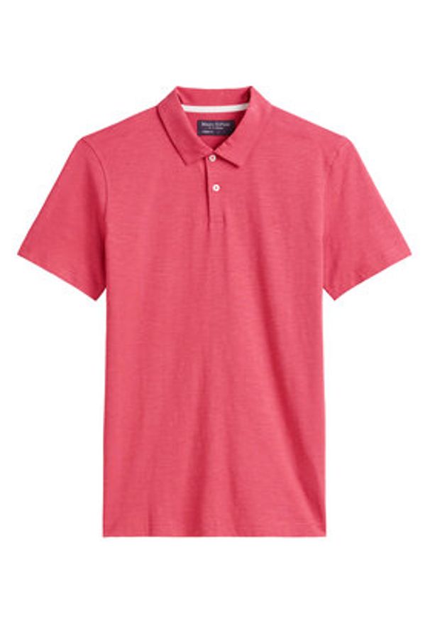 Marc O'Polo Polo 536 2176 53018 Różowy Shaped Fit. Typ kołnierza: polo. Kolor: różowy. Materiał: bawełna