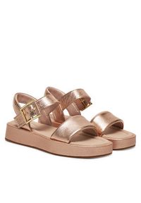 Clarks Sandały Alda Strap 26181223 Złoty. Kolor: złoty. Materiał: skóra #6