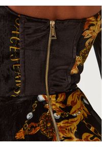Versace Jeans Couture Sukienka koktajlowa 75HAO914 Czarny Regular Fit. Kolor: czarny. Materiał: syntetyk. Styl: wizytowy #2