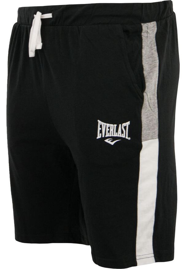 EVERLAST - Sportowe Szorty Everlast dla Mężczyzn - Miękki Komfort Bawełny. Kolor: fioletowy. Materiał: bawełna. Długość: krótkie. Sezon: lato