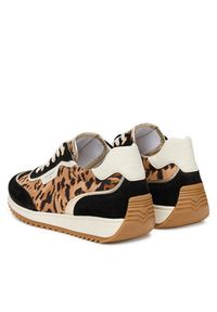 TwinSet - TWINSET Sneakersy 252TCP028 Brązowy. Kolor: brązowy. Materiał: zamsz, skóra #5