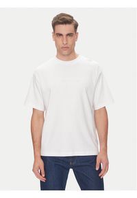 Calvin Klein T-Shirt LV04LC206G Biały Relaxed Fit. Kolor: biały. Materiał: bawełna