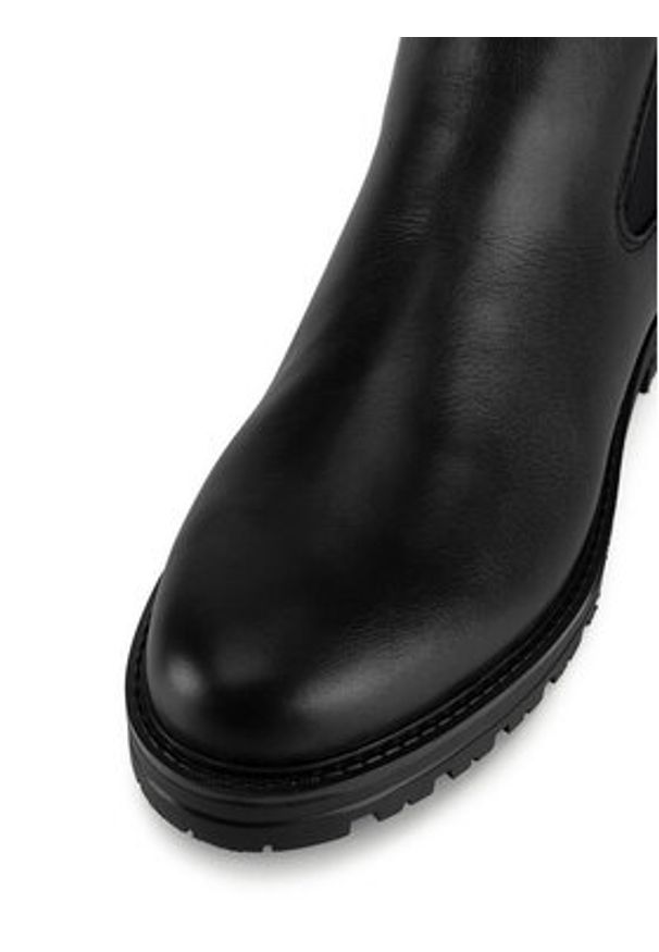Remonte Botki D2286-03 Czarny. Kolor: czarny. Materiał: skóra