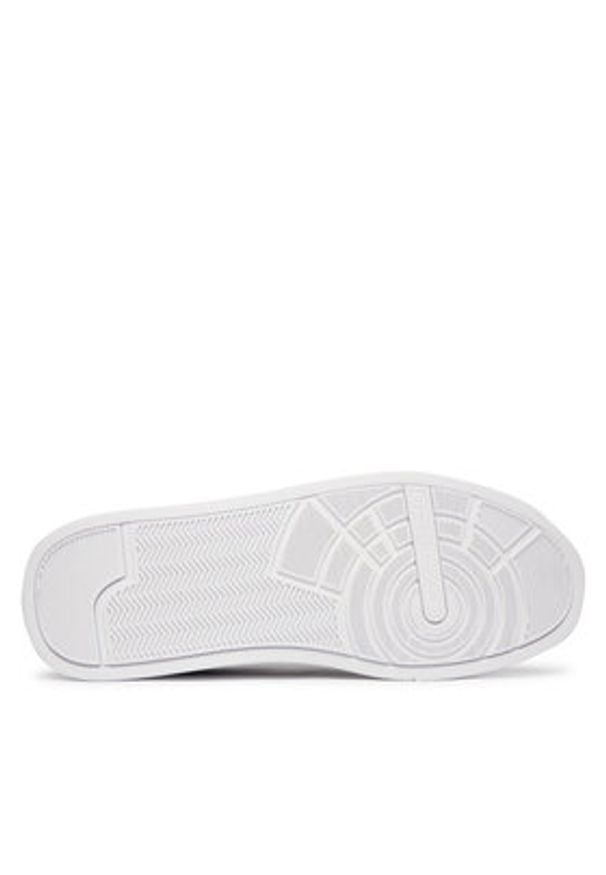 TOMMY HILFIGER - Tommy Hilfiger Sneakersy Th Court Knit FM0FM05823 Granatowy. Kolor: niebieski. Materiał: materiał