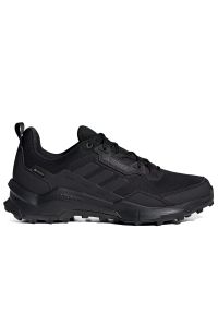 Adidas - Buty adidas Terrex AX4 Gore-Tex Hiking IE2570 - czarne. Zapięcie: pasek. Kolor: czarny. Materiał: materiał, syntetyk, guma. Szerokość cholewki: normalna. Technologia: Gore-Tex. Wzór: aplikacja, paski. Model: Adidas Terrex. Sport: turystyka piesza