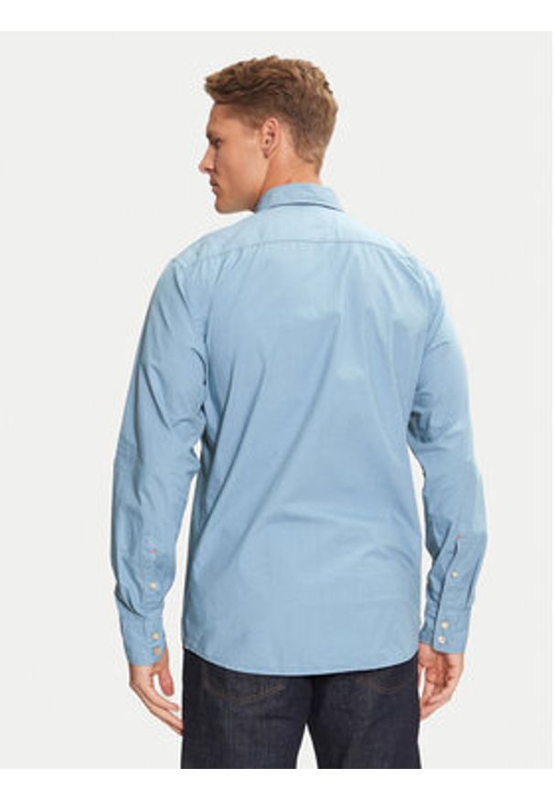 BOSS - Boss Koszula Relegant 50518304 Niebieski Regular Fit. Kolor: niebieski. Materiał: bawełna