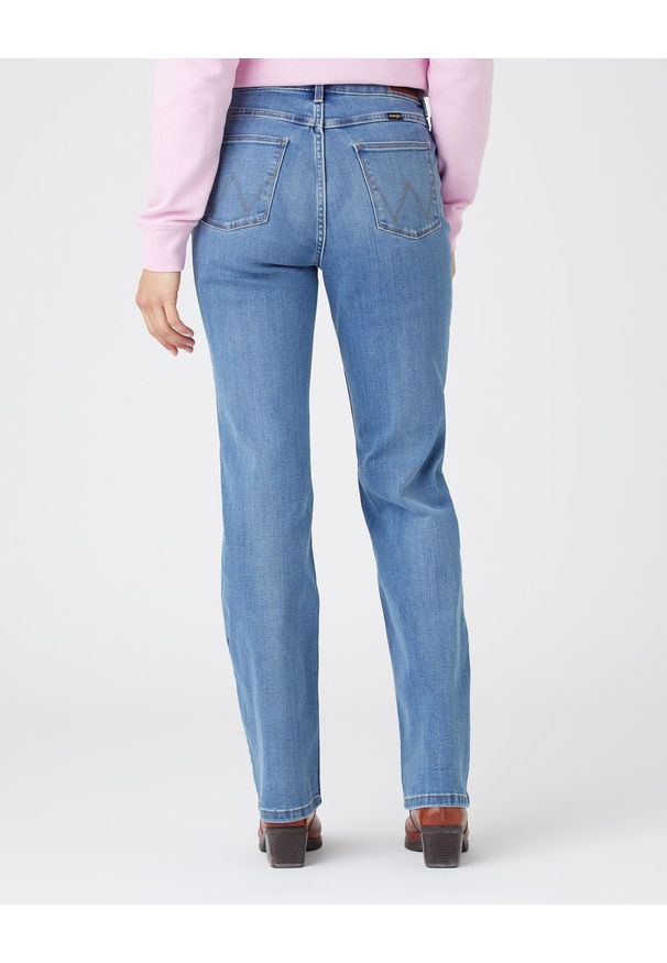 Wrangler - WRANGLER STRAIGHT DAMSKIE SPODNIE JEANSOWE JEANSY ROCKY W20TB940W 112141246