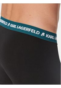 Karl Lagerfeld - KARL LAGERFELD Komplet 3 par bokserek A1M47021 Czarny. Kolor: czarny. Materiał: bawełna #6