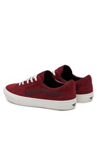 Vans Tenisówki SK8-Low VN0009QRRED1 Czerwony. Kolor: czerwony. Materiał: skóra, zamsz #3