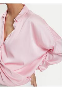 Imperial Koszula CJF4HDG Różowy Relaxed Fit. Kolor: różowy. Materiał: syntetyk, satyna