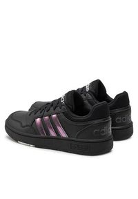 Adidas - adidas Sneakersy Hoops 3.0 K GZ9671 Czarny. Kolor: czarny. Materiał: skóra #3