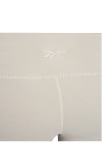 Reebok Legginsy RK25311CCW Beżowy Slim Fit. Kolor: beżowy. Materiał: syntetyk #3