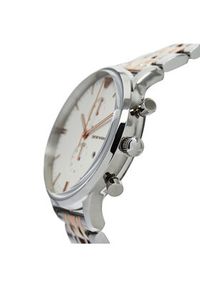Emporio Armani Zegarek AR0399 Srebrny. Kolor: srebrny #4