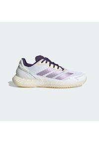 Adidas - Buty Defiant Speed 2 Tennis. Kolor: fioletowy, różowy, biały, wielokolorowy. Materiał: materiał. Sport: tenis
