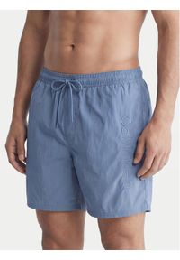 Calvin Klein Swimwear Szorty kąpielowe LV00N61029 Niebieski Regular Fit. Kolor: niebieski. Materiał: syntetyk #1
