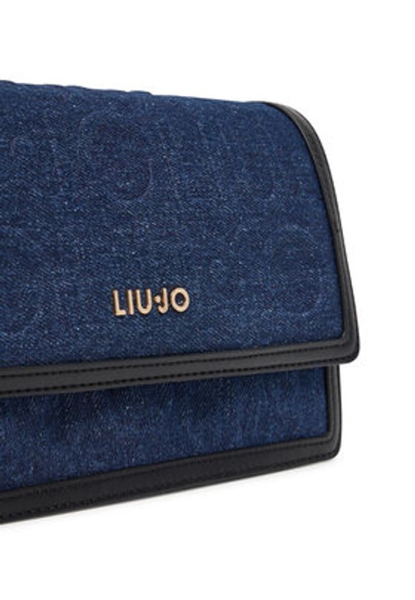 Liu Jo Torebka S Crossbody AF5158 D0001 Granatowy. Kolor: niebieski