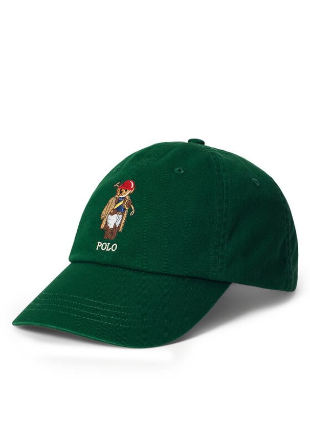 Polo Ralph Lauren Czapka z daszkiem 211A87349002 Zielony. Kolor: zielony. Materiał: bawełna