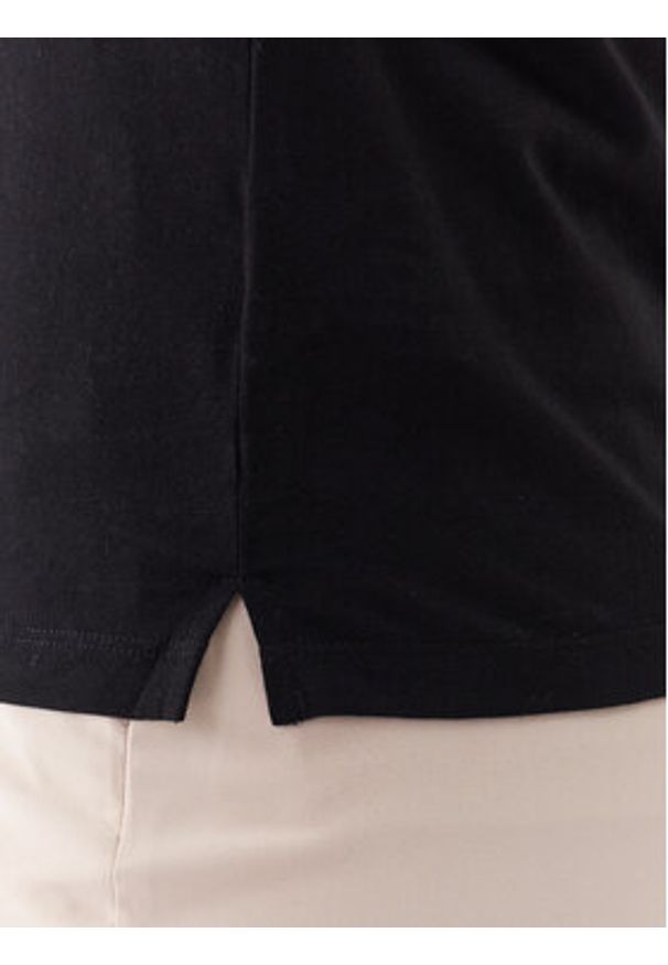Guess T-Shirt W1YI1B I3Z14 Czarny Slim Fit. Kolor: czarny. Materiał: bawełna
