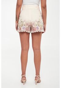 Twinset Milano - Szorty damskie lniane TWINSET. Materiał: len #4