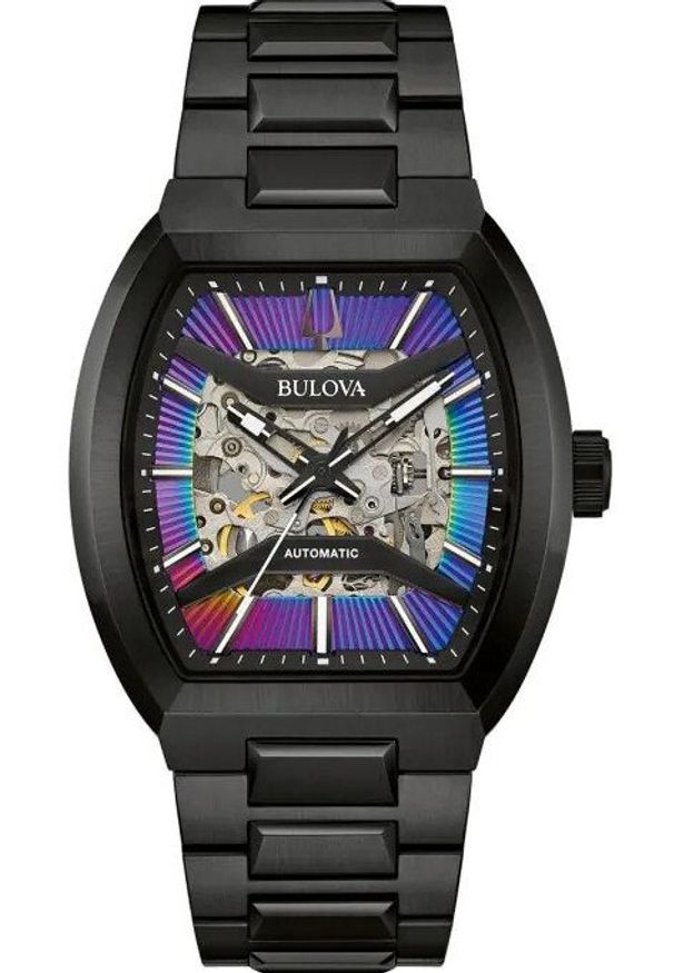 Zegarek męski Bulova 98A320 czarny. Kolor: czarny