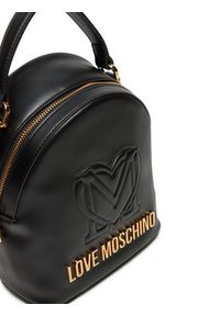 Love Moschino - LOVE MOSCHINO Plecak JC4361PP0LK1200A Czarny. Kolor: czarny. Materiał: skóra #2