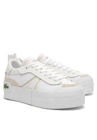 Lacoste Sneakersy L004 Platform 747CFA0028 Biały. Kolor: biały. Materiał: materiał. Obcas: na platformie