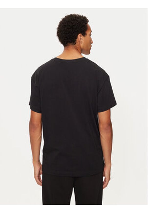 Hugo T-Shirt Laze 50525236 Czarny Regular Fit. Kolor: czarny