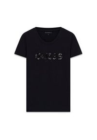 Guess T-Shirt 174863 Czarny Classic Fit. Kolor: czarny #4