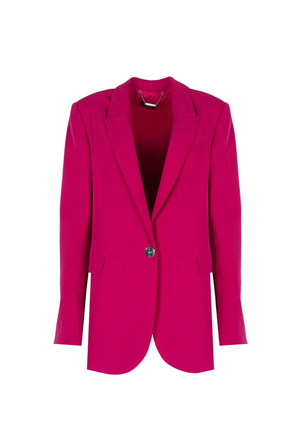 Liu Jo Marynarka | CF2152 T2200 | Kobieta | Różowy. Kolor: różowy. Materiał: poliester, elastan. Styl: elegancki, klasyczny
