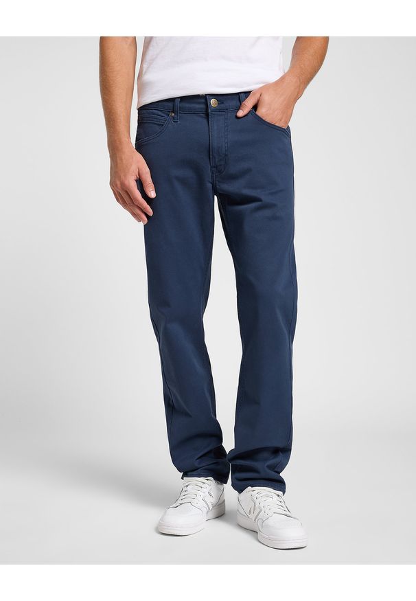 Lee - LEE MĘSKIE SPODNIE JEANSOWE LEE DAREN ZIP FLY MOOD INDIGO 112363714
