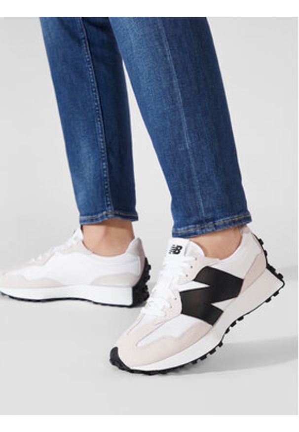 New Balance Sneakersy MS327CWB Beżowy. Kolor: beżowy. Materiał: zamsz, skóra