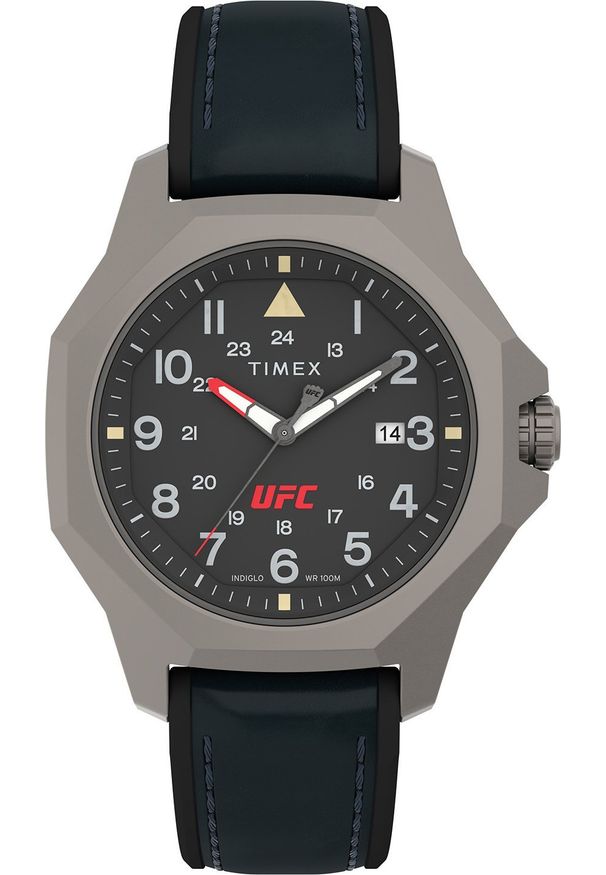 Zegarek Timex Zegarek męski Timex TW2V85700 czarny. Kolor: czarny