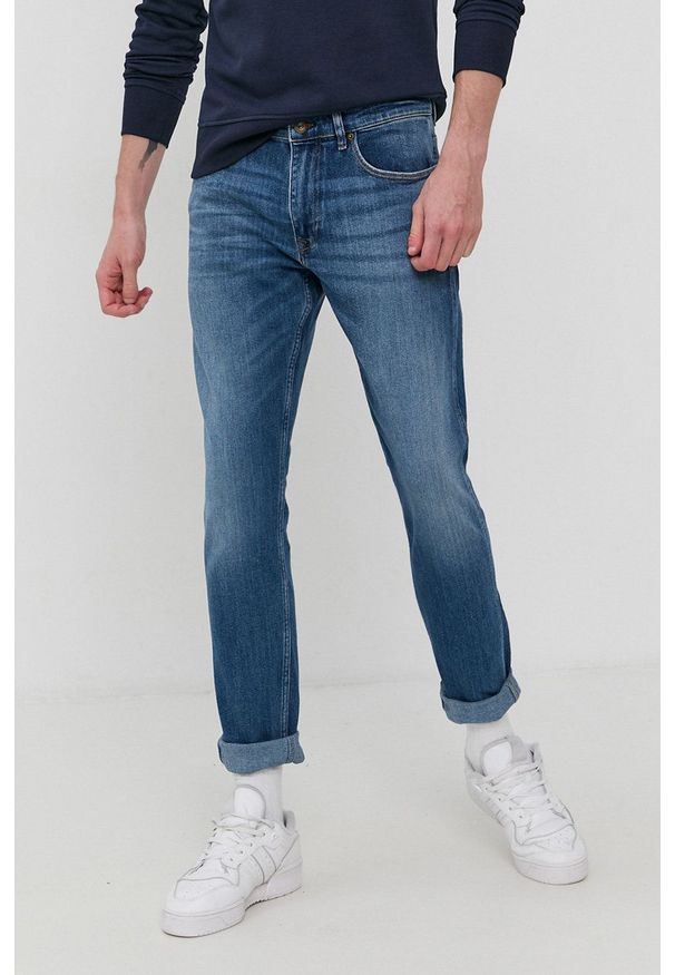 Cross Jeans - Jeansy Blake. Kolor: niebieski