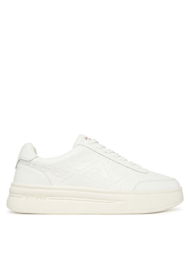Sneakersy Guess. Kolor: biały