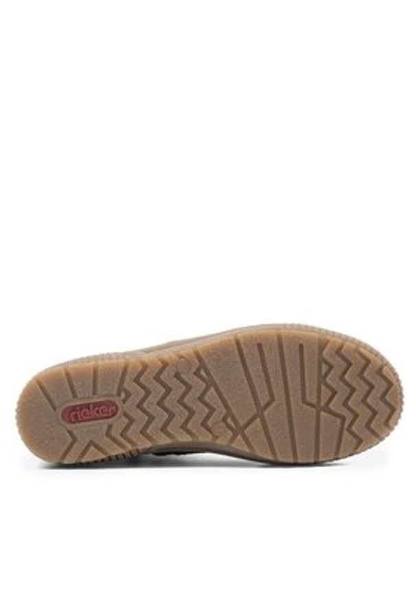 Rieker Botki N0751-14 Granatowy. Kolor: niebieski. Materiał: syntetyk